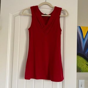 Express red tank top